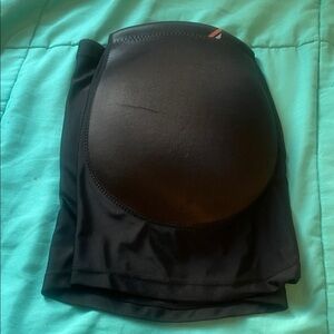 Black Protective Padded Shorts - Sleek Impact Layer